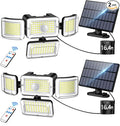 CLAONER Solar Outdoor Lights Motion Sensor 3500LM 288 LED Solar Security Lights by Claoner