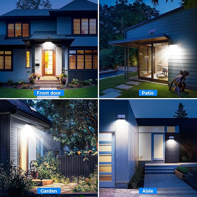 Peasur Solar Lights Outdoor Waterproof, Solar Motion Security Light, Flood - Image 7