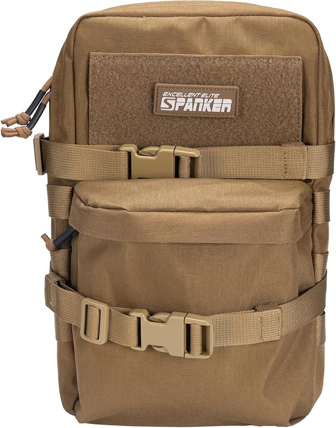 EXCELLENT ELITE SPANKER Tactical MOLLE Hydration Backpack Water Bladder Carrier by EXCELLENTELITESPANKER