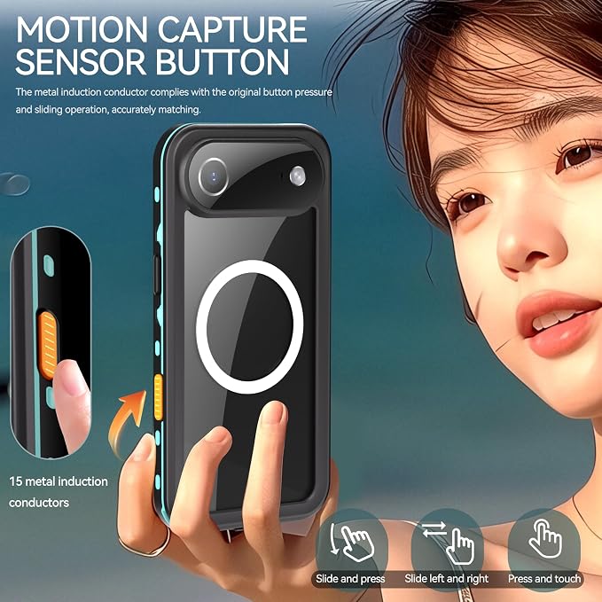 Compatible for iPhone 17 Air Case 6.5" Waterproof 【Compatible - Image 6