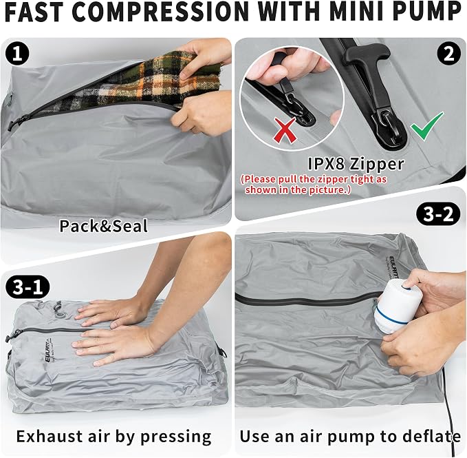 Reusable Vacuum Bags for Travel - Image 8