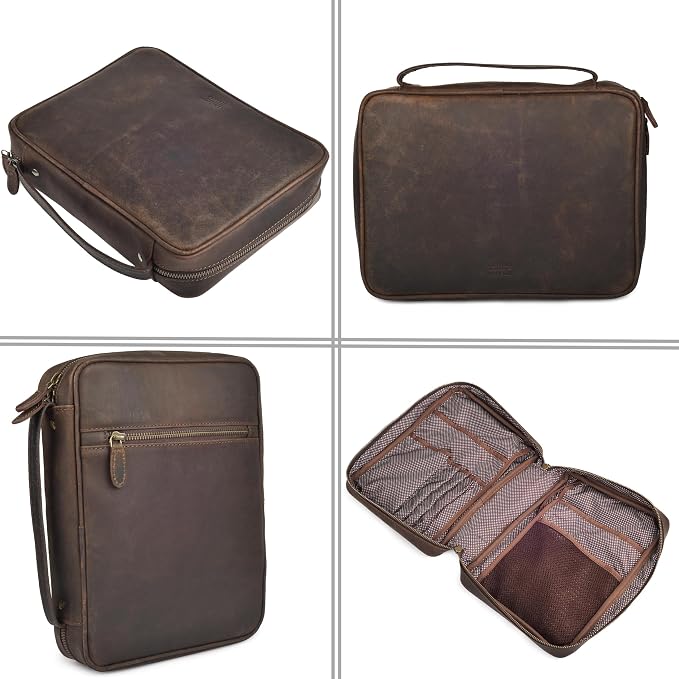 LEATHER VILLAGE Genuine Leather Bible Cover - Image 7