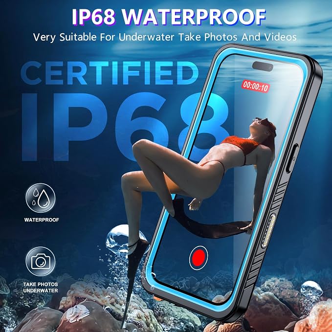 2025 New Designed for iPhone 16 Pro Max Case Waterproof, Phone Case for iPhone - Image 3