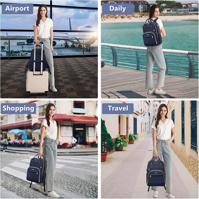 Laptop Backpack for Women Work Bag - Image 6