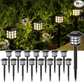 SOLPEX 16 Pack Solar Outdoor Lights, Path Lights, Walkway Lights Outdoor by Solpex
