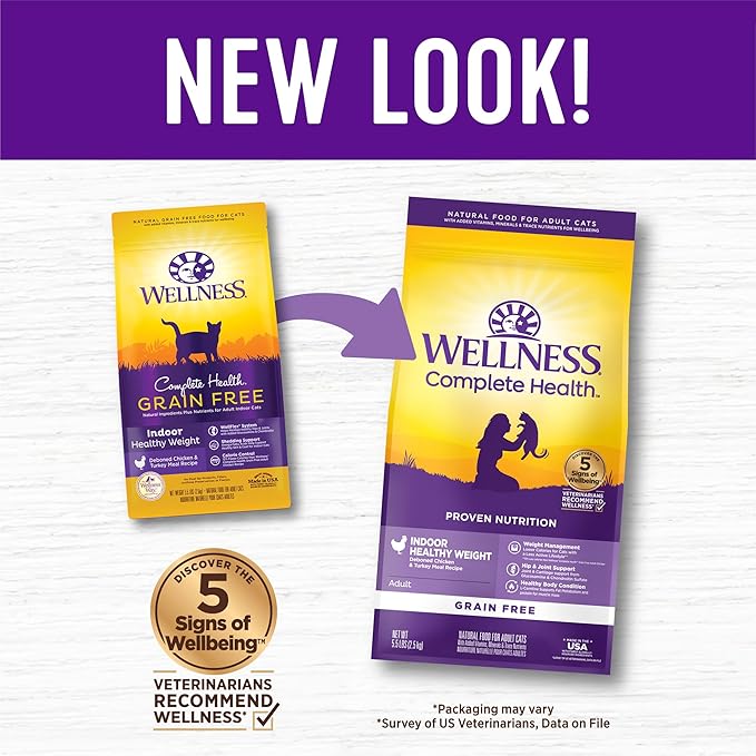 Wellness Complete Health Healthy Weight Adult Dry Cat Food - Image 3