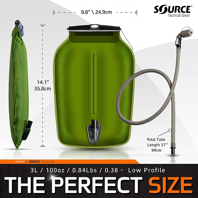 Source Hydration Bladder WLPS Low Profile - Image 3