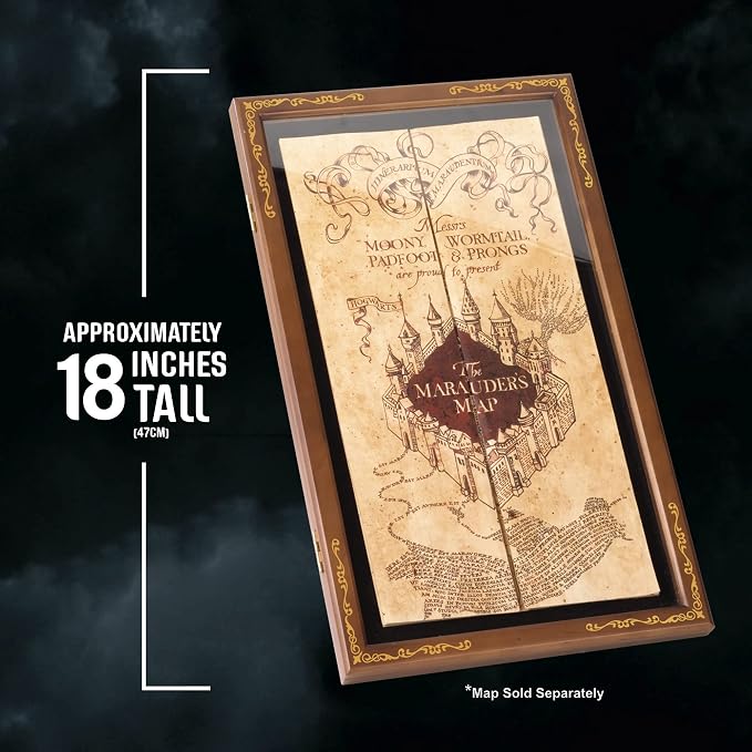 The Noble Collection Harry Potter The Marauder's Map Display Case - Image 3