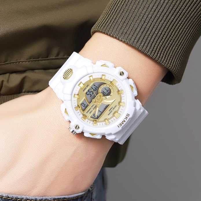 FANMIS Mens Military Multifunction Digital LED Watch Electronic Waterproof - Image 4