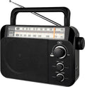 Retekess TR604 AM FM Radio, Portable Radio Plug in Wall, D Battery Operated by Retekess