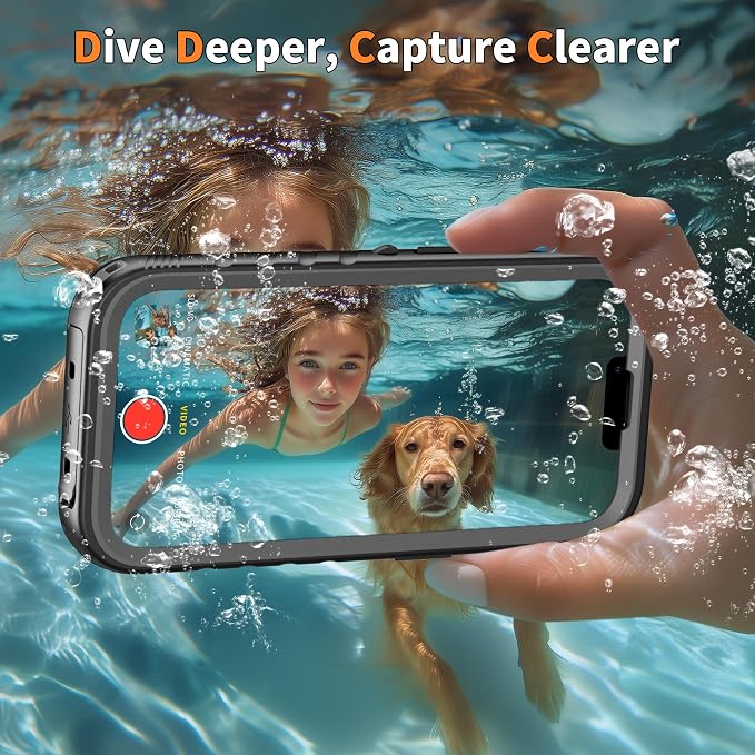 Cozycase for iPhone 14 Waterproof Shockproof Dustproof Case - Image 6