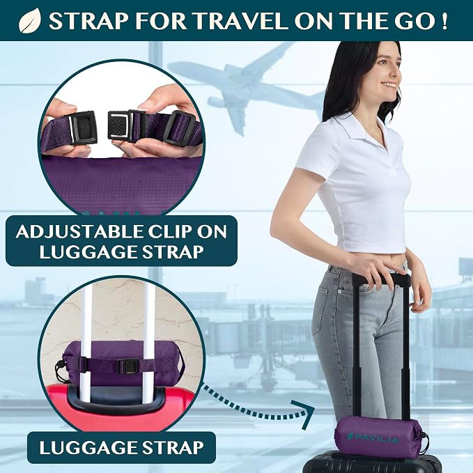 PAVILIA Travel Blanket Airplane Compact - Image 3