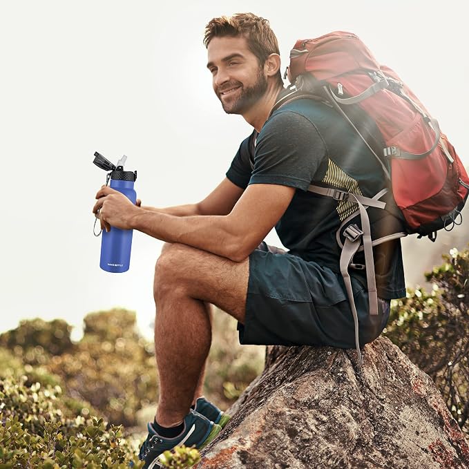 Han's Bottle Sports Water Bottle - 24 Oz - Image 7