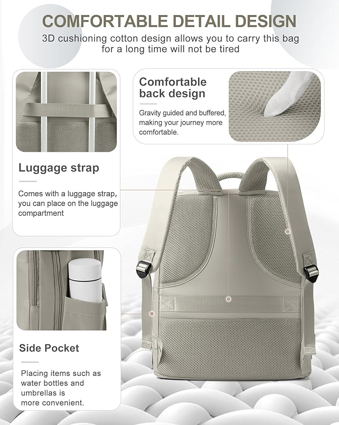 coowoz Large Travel Backpack Carry On - Image 5