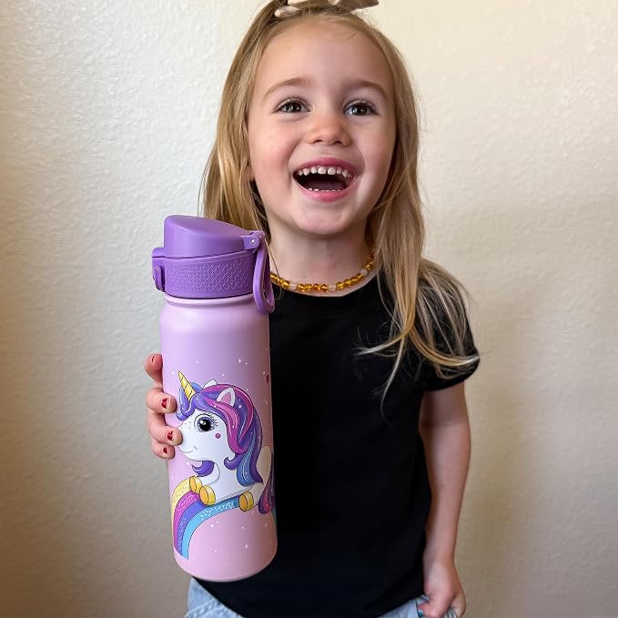 OLDLEY 20 Oz Insulated Stainless Steel Water Bottle - Image 2