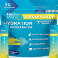 HydroMATE Electrolyte Powder Lemon Lime Hydration Packets Low Sugar 30 Count by HydroMATE