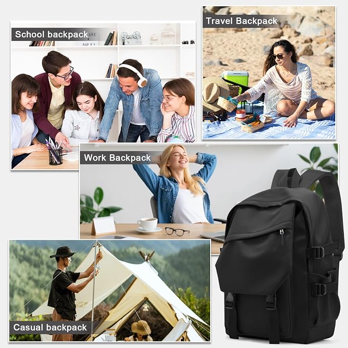 coowoz Casual Daypack Large upgraded version College Laptop Backpack - Image 7