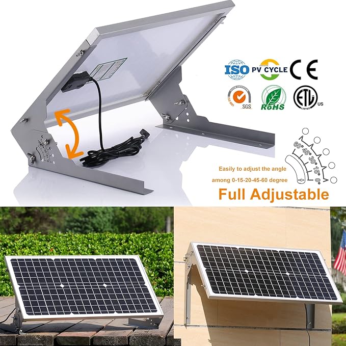 SUNER POWER 30W 12V Solar Battery Charger Maintainer, Built-in Smart MPPT - Image 6