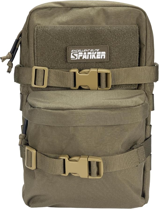 EXCELLENT ELITE SPANKER Tactical MOLLE Hydration Backpack Water Bladder Carrier by EXCELLENTELITESPANKER
