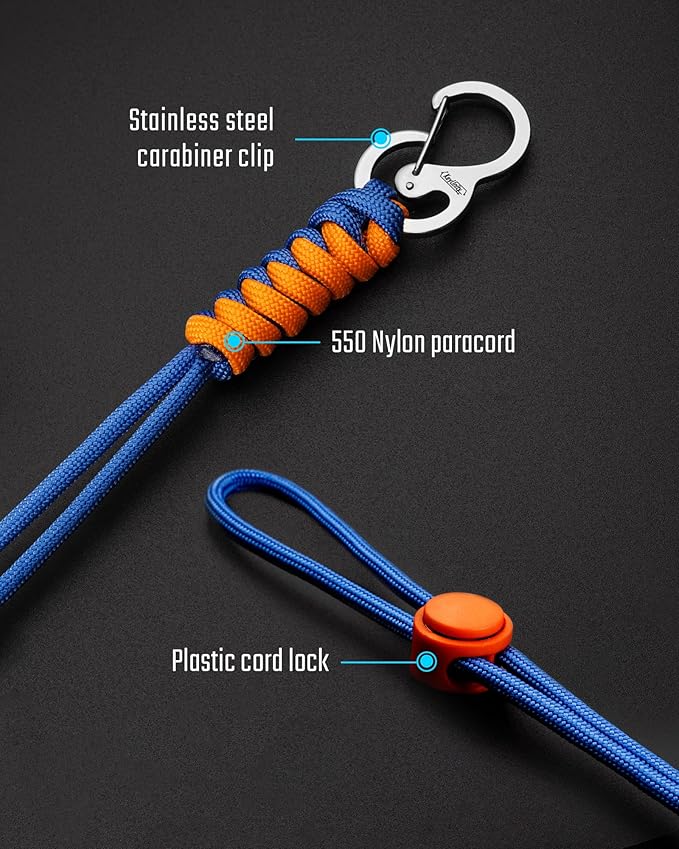 KeyUnity KC01 Braided Paracord Carabiner - Image 4