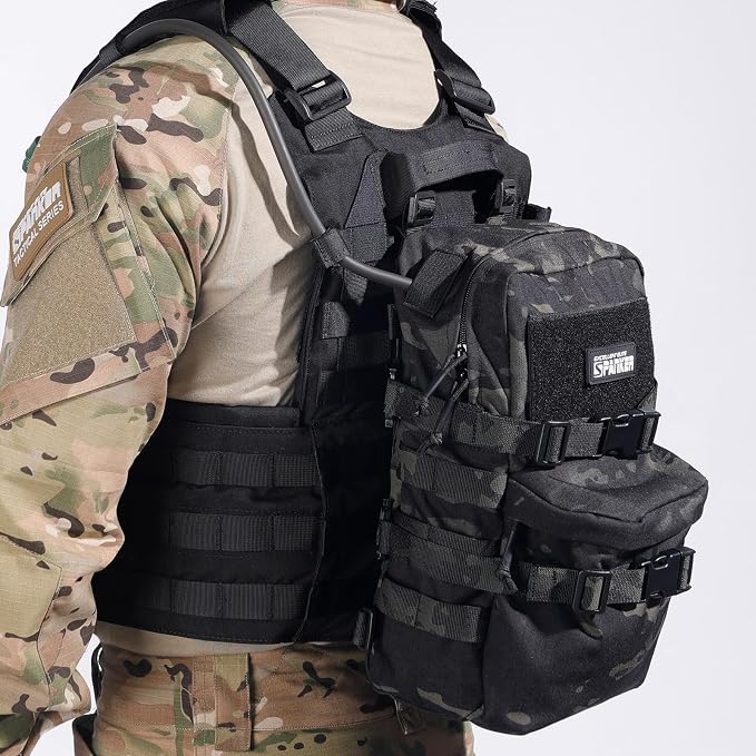EXCELLENT ELITE SPANKER Tactical MOLLE Hydration Backpack Water Bladder Carrier - Image 5