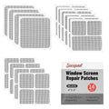 Secopad 14 Sheets Window Screen Patches Repair Kit, Strong Adhesive Fiberglass by Secopad