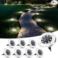 SOLPEX Solar Lights Outdoor Waterproof, 8 Pack Solar Ground Lights, Solar by Solpex