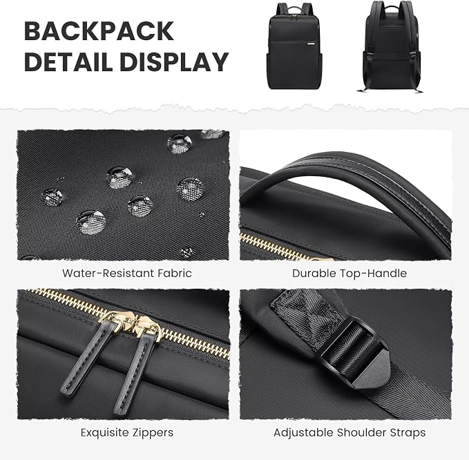 Laptop Backpack for Women, Work Business Traval Computer Backpacks - Image 5