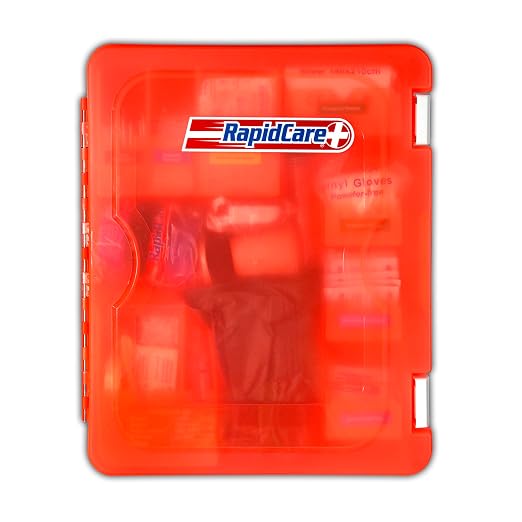 Rapid Care First Aid Kit, 100 Person Trauma Kit, 217 Pieces, ANSI 2021 Compliant - Image 4