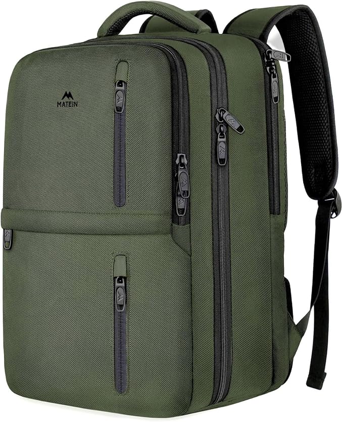 MATEIN Carry on Travel Laptop Backpack, Large Flight Approved Personal Item - Image 9