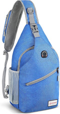 ZOMAKE Sling Bag, Small Crossbody Sling Backpack, Water Resistant Shoulder by ZOMAKE