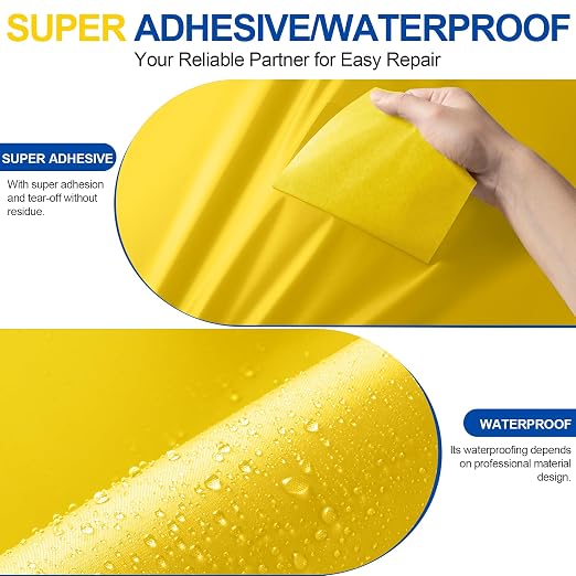 Fabric Repair Tape, Self Adhesive Nylon Repair Patch, Waterproof Outdoor Nylon - Image 3