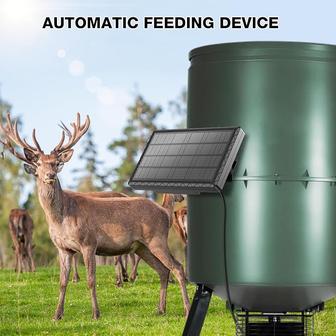Solar Panel for Deer Feeder, 12V 1.98W Solar Panel Outdoor IP65 Waterproof - Image 7