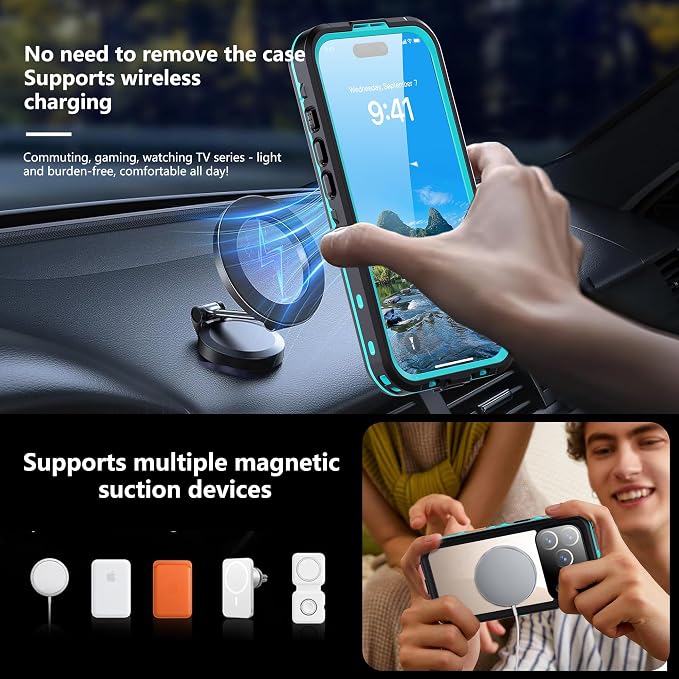 Waterproof Case for iPhone 17 Pro – IP68 Submersible Shield - Image 2