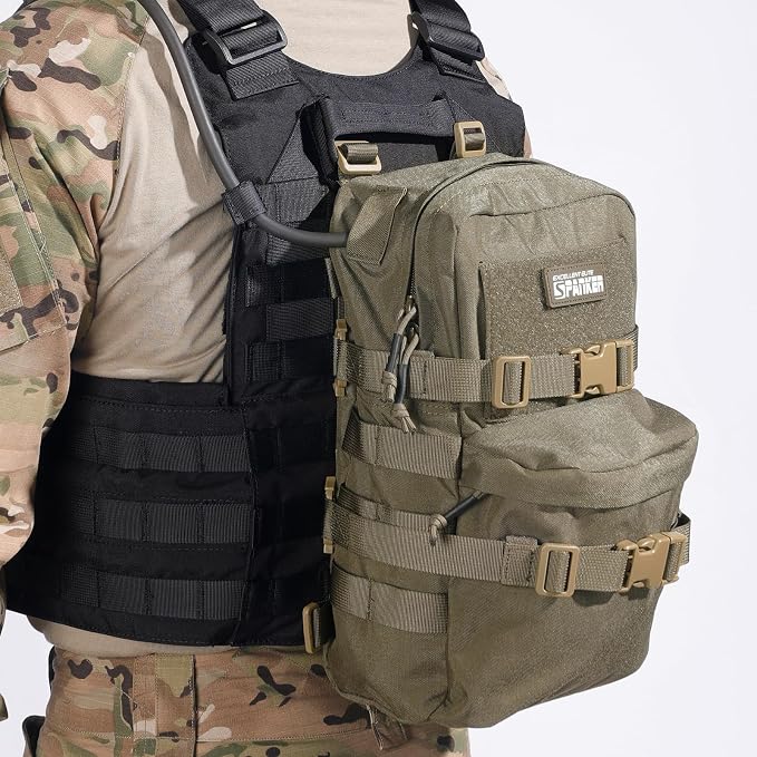 EXCELLENT ELITE SPANKER Tactical MOLLE Hydration Backpack Water Bladder Carrier - Image 5