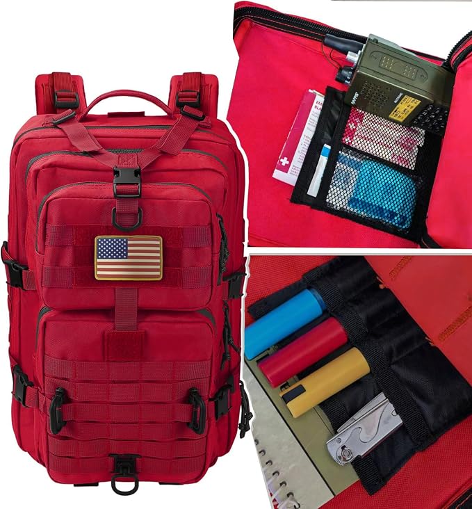 Hannibal Tactical MOLLE Assault Backpack, Tactical Backpack Military Army - Image 6