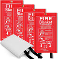 FJNATINH Fire Blankets Emergency by HOMEKITCHENTOOL