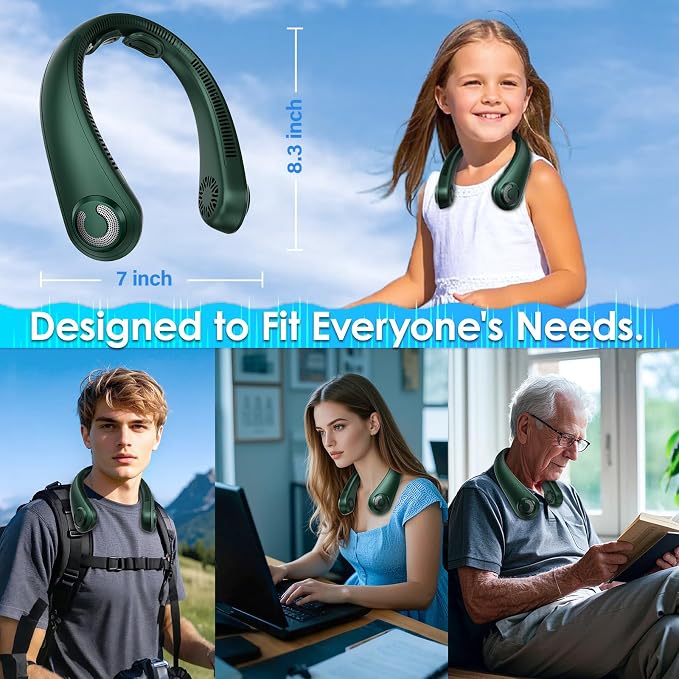 Portable Lightweight Neck Fan - Image 7