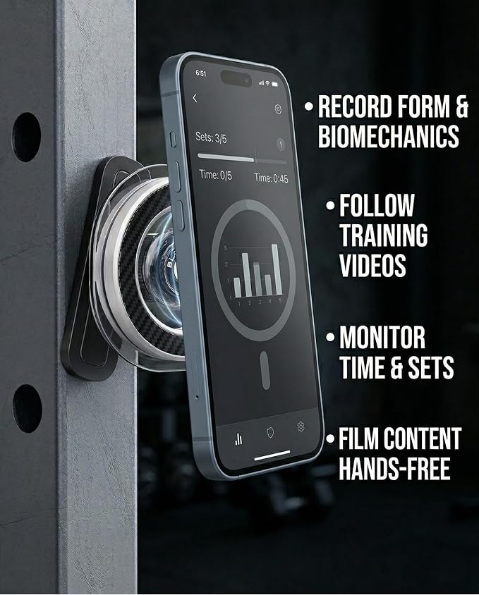 BLAUBECK Magnetic Gym Phone Holder - Image 4