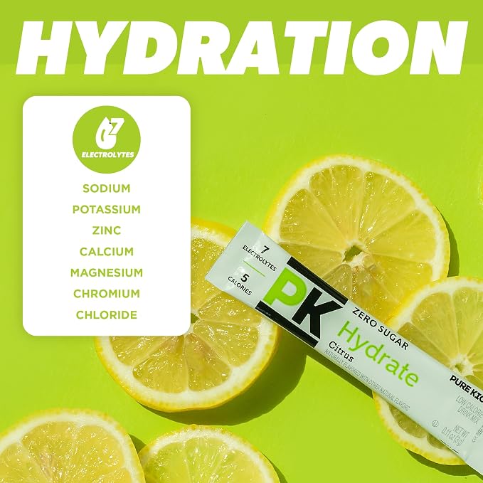 PURE KICK Hydration Singles To Go Drink Mix, Includes 12 Boxes - Image 3