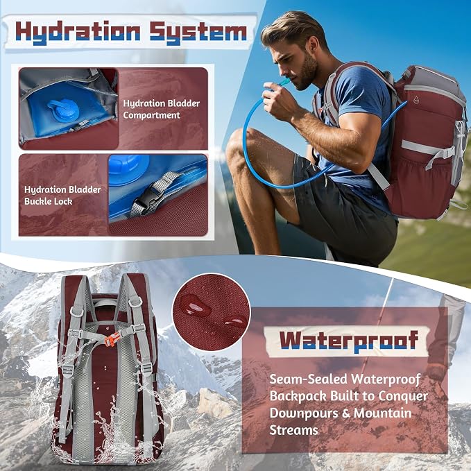RAINSMORE Foldable Hiking Backpack - Image 3