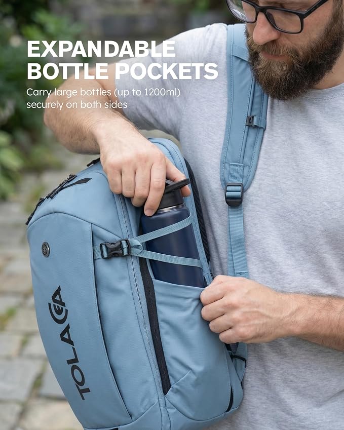 Tolaccea Travel Laptop Backpack 32L, TSA Friendly Flight Approved Computer Work - Image 10