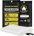 Emergency Fire Blanket For Home And Kitchen, Safe Touch Silicone Coated by Unknown