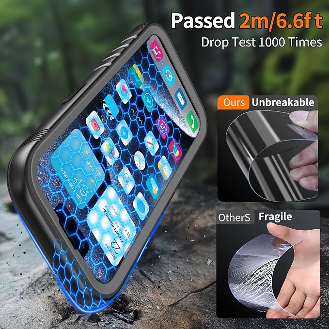 Cozycase for iPhone 15 Pro Max Waterproof Shockproof Dustproof Case - Image 4