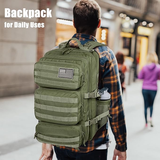 Military Tactical Backpack 50L Large Day Backpack - Image 6