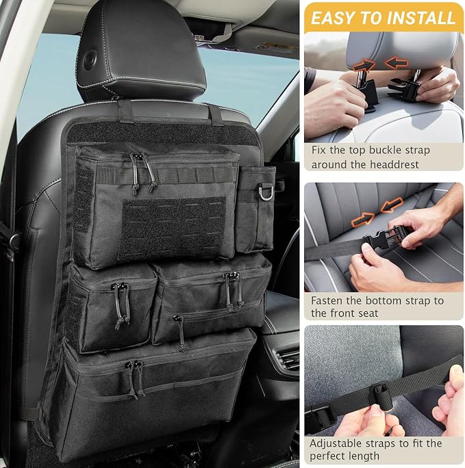 Tactical Seat Back Organizer - Image 3