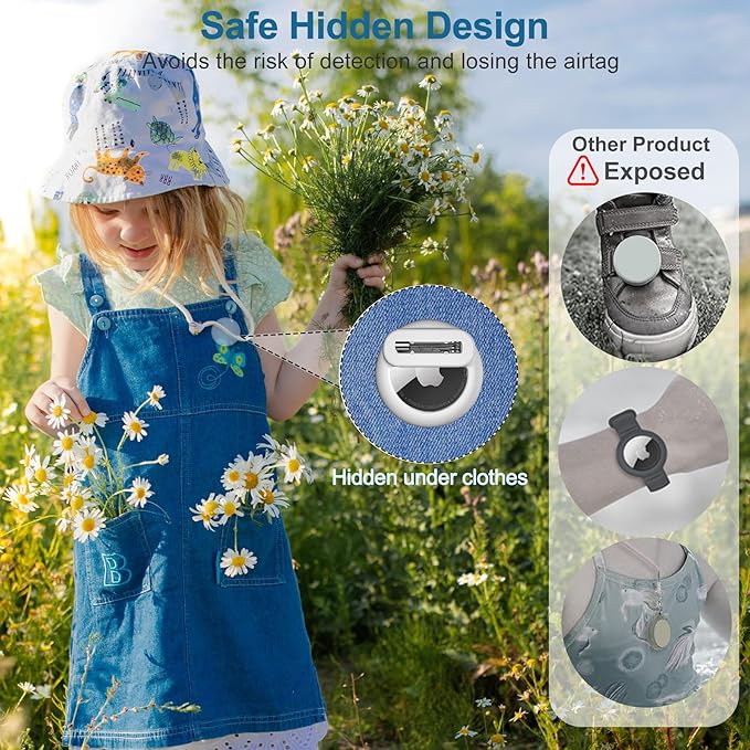 Apple Airtag Holder for Kids - Image 3
