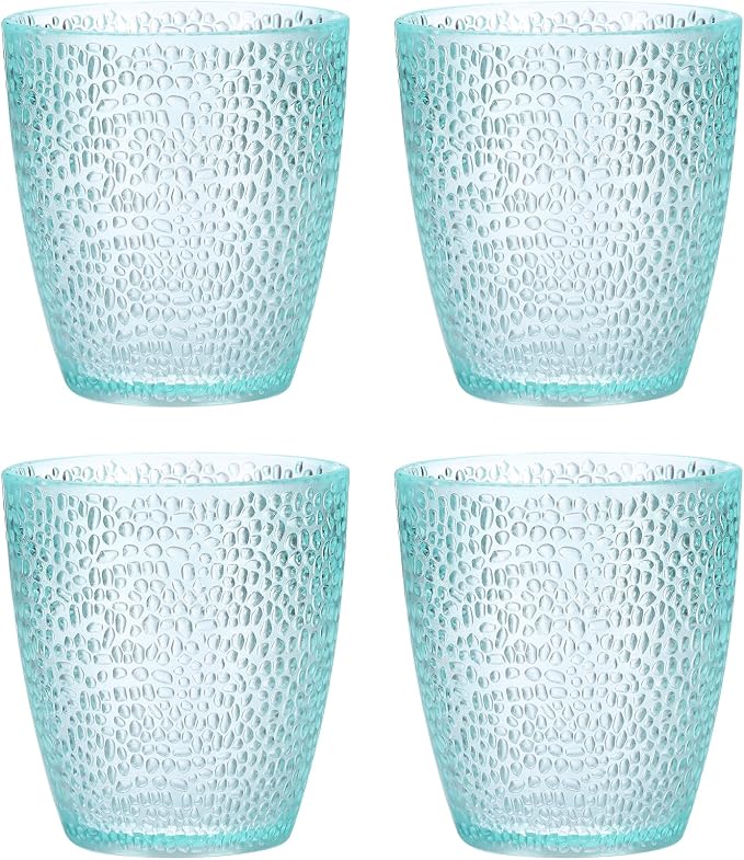 uxcell 7oz Acrylic Drinking Glasses, Light Blue by uxcell