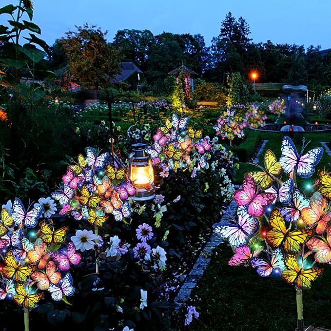 Adecorty Solar Garden Lights Outdoor Waterproof Decorative Solar Lights Outdoor - Image 6