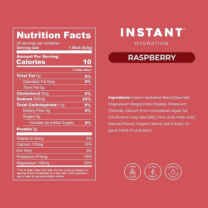 Instant Hydration Sugar Free Electrolytes Powder Packets - Image 5